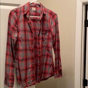 J. Crew plaid shirt